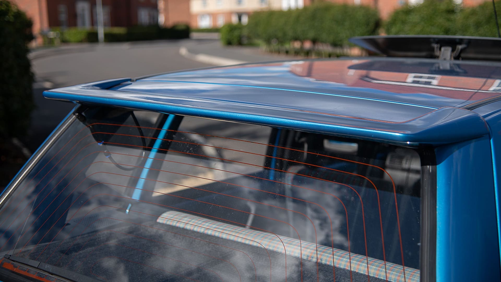 Fiat Uno Turbo spoiler